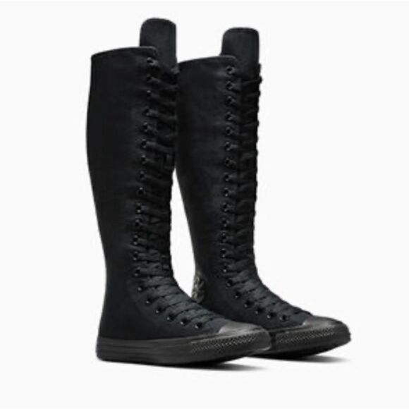 NWB Converse Chuck Taylor All Star XXHi Shoes Women's 9 Men's 7 Black High Top - Picture 1 of 16